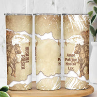 Winged Hussars Poland Skinny Tumbler Amor Patriae Nostra Lex Polska Eagle