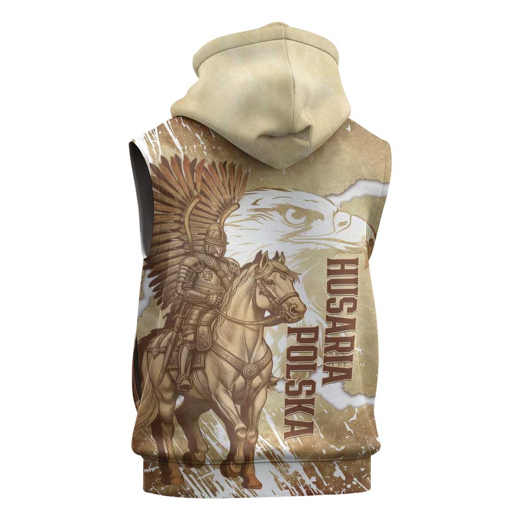 Winged Hussars Poland Sleeveless Hoodie Amor Patriae Nostra Lex Polska Eagle