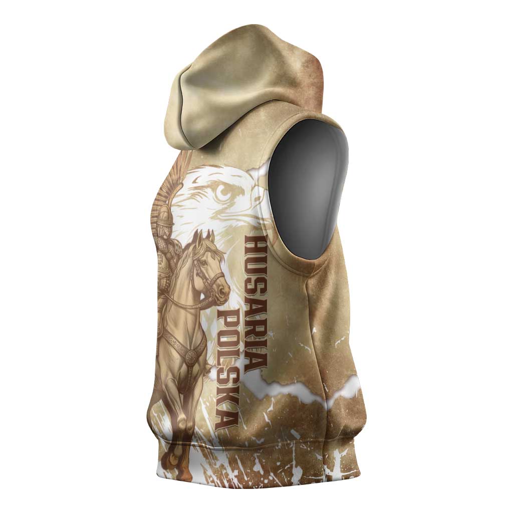 Winged Hussars Poland Sleeveless Hoodie Amor Patriae Nostra Lex Polska Eagle