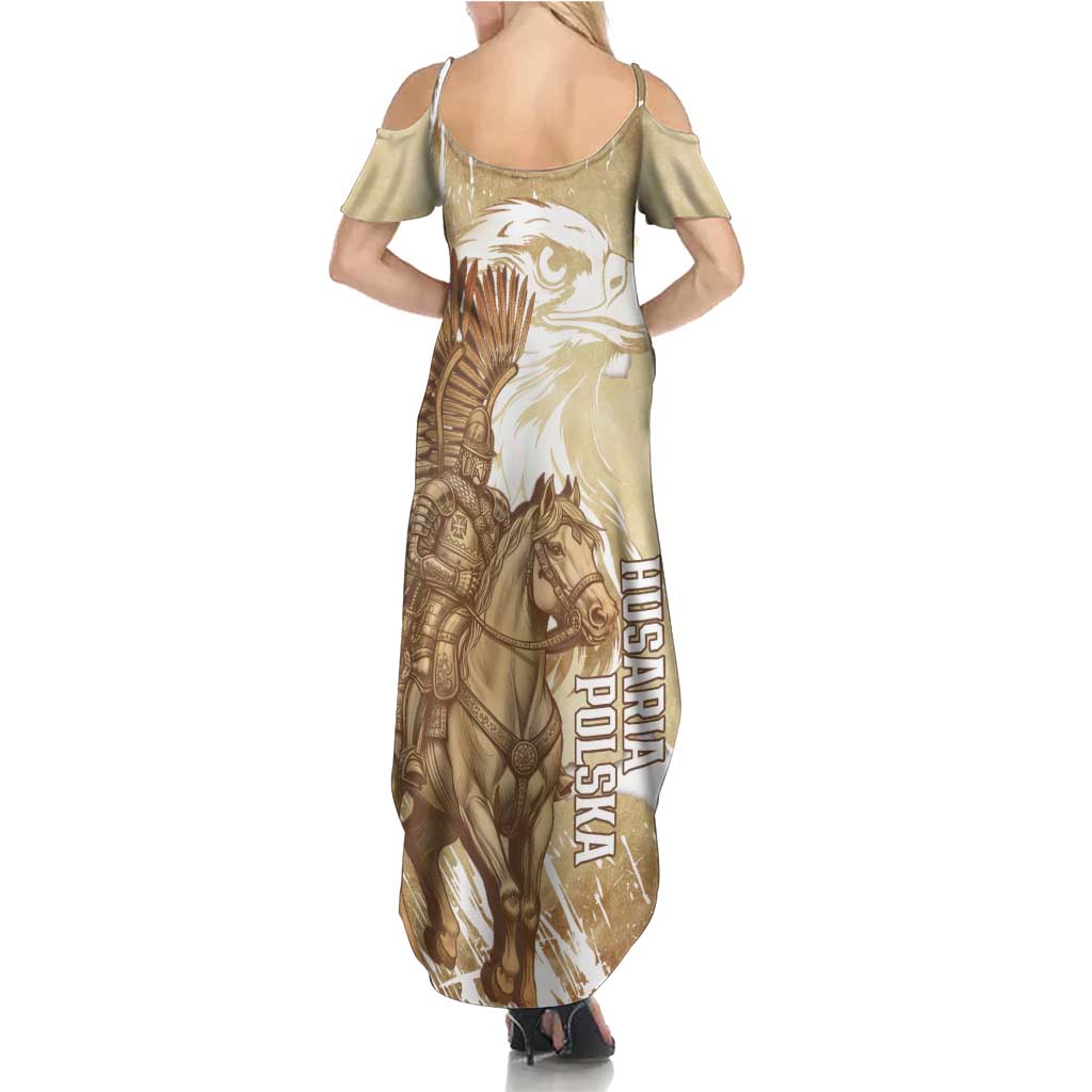 Winged Hussars Poland Summer Maxi Dress Amor Patriae Nostra Lex Polska Eagle
