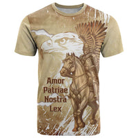 Winged Hussars Poland T Shirt Amor Patriae Nostra Lex Polska Eagle