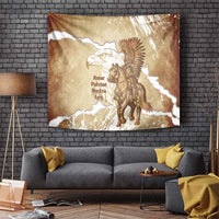 Winged Hussars Poland Tapestry Amor Patriae Nostra Lex Polska Eagle