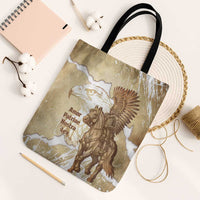 Winged Hussars Poland Tote Bag Amor Patriae Nostra Lex Polska Eagle