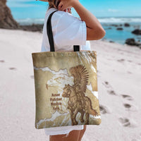 Winged Hussars Poland Tote Bag Amor Patriae Nostra Lex Polska Eagle