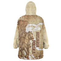 Winged Hussars Poland Wearable Blanket Hoodie Amor Patriae Nostra Lex Polska Eagle