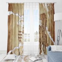 Winged Hussars Poland Window Curtain Amor Patriae Nostra Lex Polska Eagle