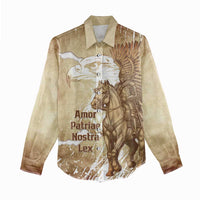 Winged Hussars Poland Women Casual Shirt Amor Patriae Nostra Lex Polska Eagle