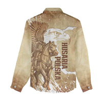 Winged Hussars Poland Women Casual Shirt Amor Patriae Nostra Lex Polska Eagle