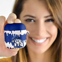Israel 2026 Baseball AirPods Case Star of David Pattern Drip Style