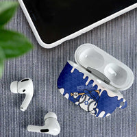 Israel 2026 Baseball AirPods Case Star of David Pattern Drip Style