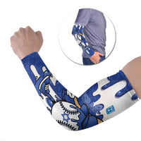 Israel 2026 Baseball Personalised Arm Sleeves Star of David Pattern Drip Style