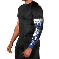 Israel 2026 Baseball Personalised Arm Sleeves Star of David Pattern Drip Style