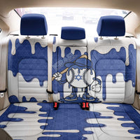 Israel 2026 Baseball Back Car Seat Cover Star of David Pattern Drip Style