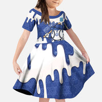 Israel 2026 Baseball Personalised Family Matching Mermaid Dress and Hawaiian Shirt Star of David Pattern Drip Style