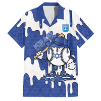 Israel 2026 Baseball Personalised Family Matching Mermaid Dress and Hawaiian Shirt Star of David Pattern Drip Style