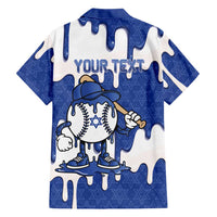 Israel 2026 Baseball Personalised Family Matching Mermaid Dress and Hawaiian Shirt Star of David Pattern Drip Style