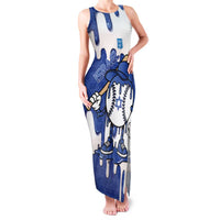 Israel 2026 Baseball Personalised Family Matching Tank Maxi Dress and Hawaiian Shirt Star of David Pattern Drip Style