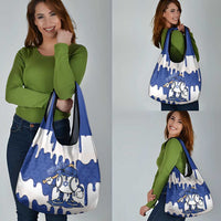 Israel 2026 Baseball Grocery Bag Star of David Pattern Drip Style
