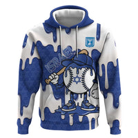 Israel 2026 Baseball Personalised Hoodie Star of David Pattern Drip Style