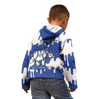 Israel 2026 Baseball Personalised Kid Hoodie Star of David Pattern Drip Style