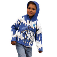 Israel 2026 Baseball Personalised Kid Hoodie Star of David Pattern Drip Style