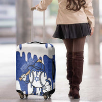 Israel 2026 Baseball Luggage Cover Star of David Pattern Drip Style