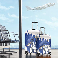 Israel 2026 Baseball Luggage Cover Star of David Pattern Drip Style