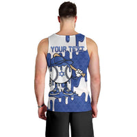 Israel 2026 Baseball Personalised Men Tank Top Star of David Pattern Drip Style