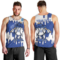 Israel 2026 Baseball Personalised Men Tank Top Star of David Pattern Drip Style