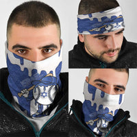Israel 2026 Baseball Neck Gaiter Star of David Pattern Drip Style