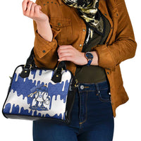 Israel 2026 Baseball Shoulder Handbag Star of David Pattern Drip Style