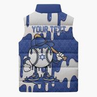 Israel 2026 Baseball Personalised Sleeveless Puffer Jacket Star of David Pattern Drip Style