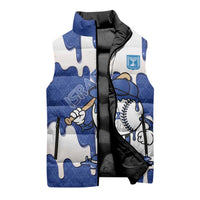 Israel 2026 Baseball Personalised Sleeveless Puffer Jacket Star of David Pattern Drip Style