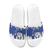 Israel 2026 Baseball Slide Sandals Star of David Pattern Drip Style