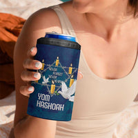 Personalised Israel Holocaust Remembrance Day 4 in 1 Can Cooler Tumbler Yom HaShoah Never Forget Never Again