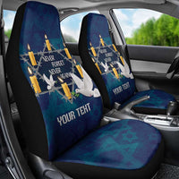 Personalised Israel Holocaust Remembrance Day Car Seat Cover Yom HaShoah Never Forget Never Again