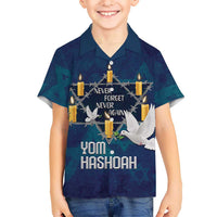 Personalised Israel Holocaust Remembrance Day Hawaiian Shirt Yom HaShoah Never Forget Never Again