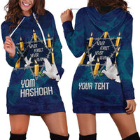 Personalised Israel Holocaust Remembrance Day Hoodie Dress Yom HaShoah Never Forget Never Again