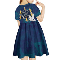 Personalised Israel Holocaust Remembrance Day Kid Short Sleeve Dress Yom HaShoah Never Forget Never Again