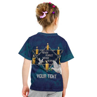 Personalised Israel Holocaust Remembrance Day Kid T Shirt Yom HaShoah Never Forget Never Again