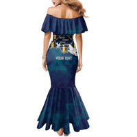 Personalised Israel Holocaust Remembrance Day Mermaid Dress Yom HaShoah Never Forget Never Again