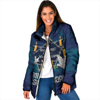 Personalised Israel Holocaust Remembrance Day Padded Jacket Yom HaShoah Never Forget Never Again