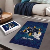 Personalised Israel Holocaust Remembrance Day Puzzle Yom HaShoah Never Forget Never Again