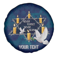 Personalised Israel Holocaust Remembrance Day Spare Tire Cover Yom HaShoah Never Forget Never Again