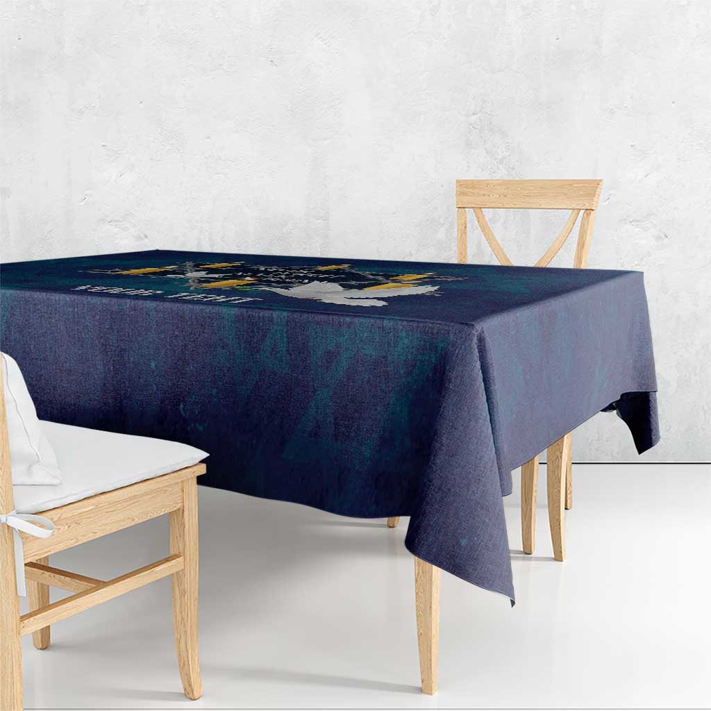 Personalised Israel Holocaust Remembrance Day Tablecloth Yom HaShoah Never Forget Never Again