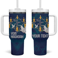 Personalised Israel Holocaust Remembrance Day Tumbler With Handle Yom HaShoah Never Forget Never Again