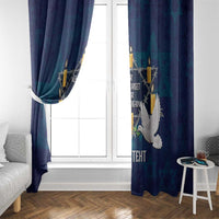 Personalised Israel Holocaust Remembrance Day Window Curtain Yom HaShoah Never Forget Never Again