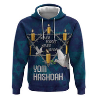 Personalised Israel Holocaust Remembrance Day Zip Hoodie Yom HaShoah Never Forget Never Again