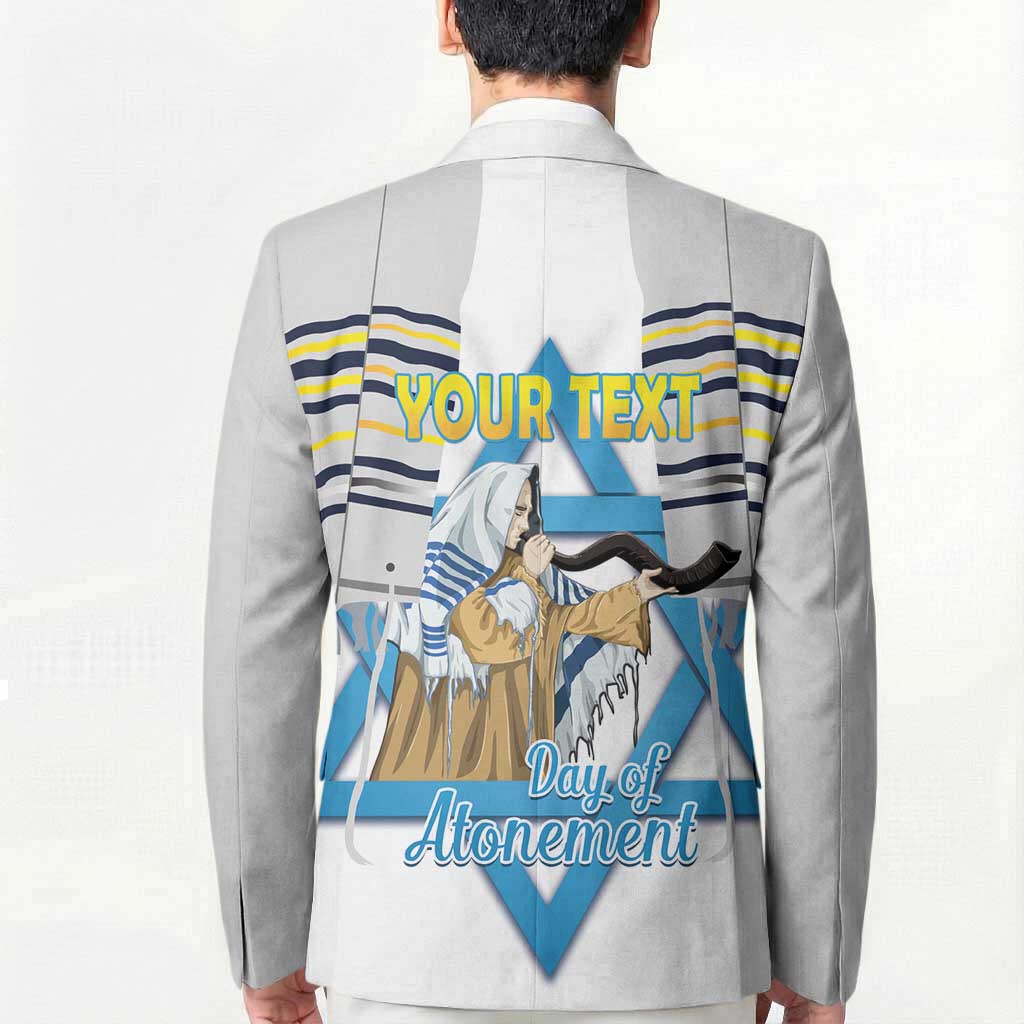 Personalised Yom Kippur Israel Blazer Day of Atonement Jewish Tallit