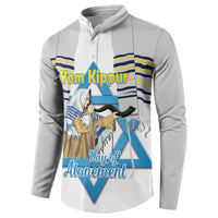 Personalised Yom Kippur Israel Button Sweatshirt Day of Atonement Jewish Tallit